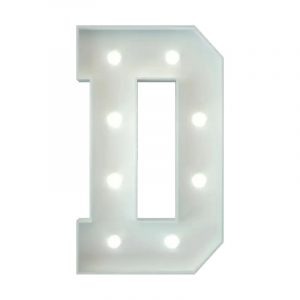 Marquee Letter D