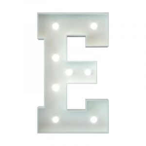 Marquee Letter E