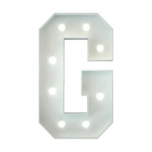 Marquee Letter G