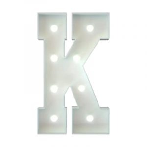 Marquee Letter K