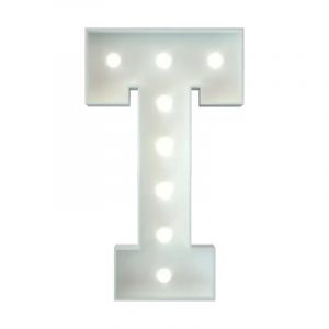 Marquee Letter T