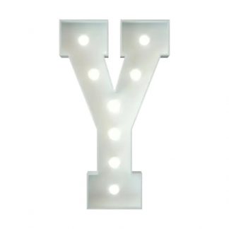 Marquee Letter Y