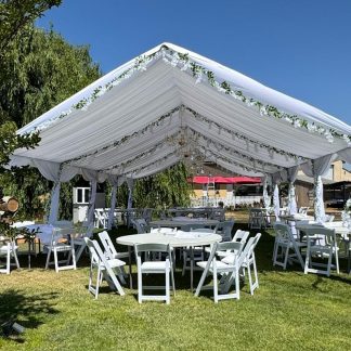 20x40 Draping Tent Rentals Decorated Tent for Events Luxury Tent Rentals Event Tent Draping Services Wedding Tent with Drapes Carpa Decorada Rental Elegant Tent Rentals in San Joaquin Event Draping and Tent Design Tent Draping Services near Pleasanton Party Tent Decorations Livermore Custom Draped Tents for Hire